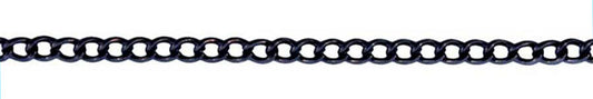 3 Foot Zinc Alloy Black Finish Chain