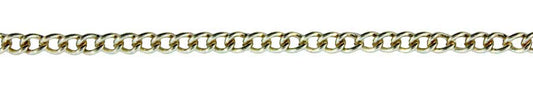 3 Foot Zinc Alloy Gold Plated Chain