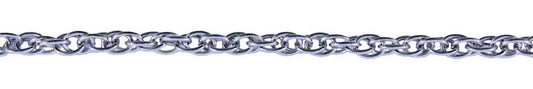 3 Foot Zinc Alloy Rhodium Plated Chain