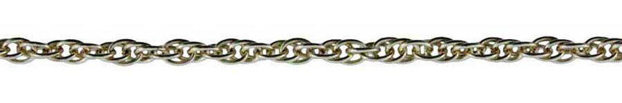 3 Foot Zinc Alloy Gold Plated Chain