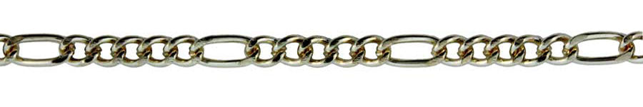 3 Foot Zinc Alloy Gold Plated Chain