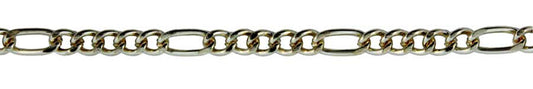 3 Foot Zinc Alloy Gold Plated Chain