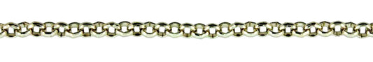 3 Foot Zinc Alloy Gold Plated Chain