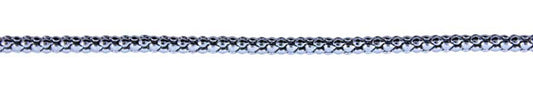 3 Foot Zinc Alloy Rhodium Plated Chain