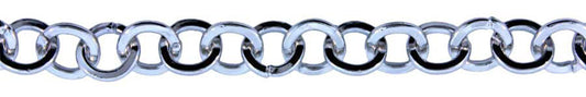 3 Foot Zinc Alloy Rhodium Plated Chain
