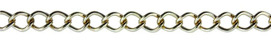 3 Foot Zinc Alloy Gold Plated Chain
