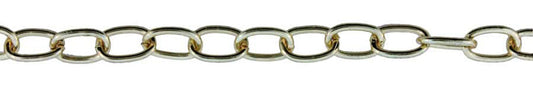 3 Foot Zinc Alloy Gold Plated Chain