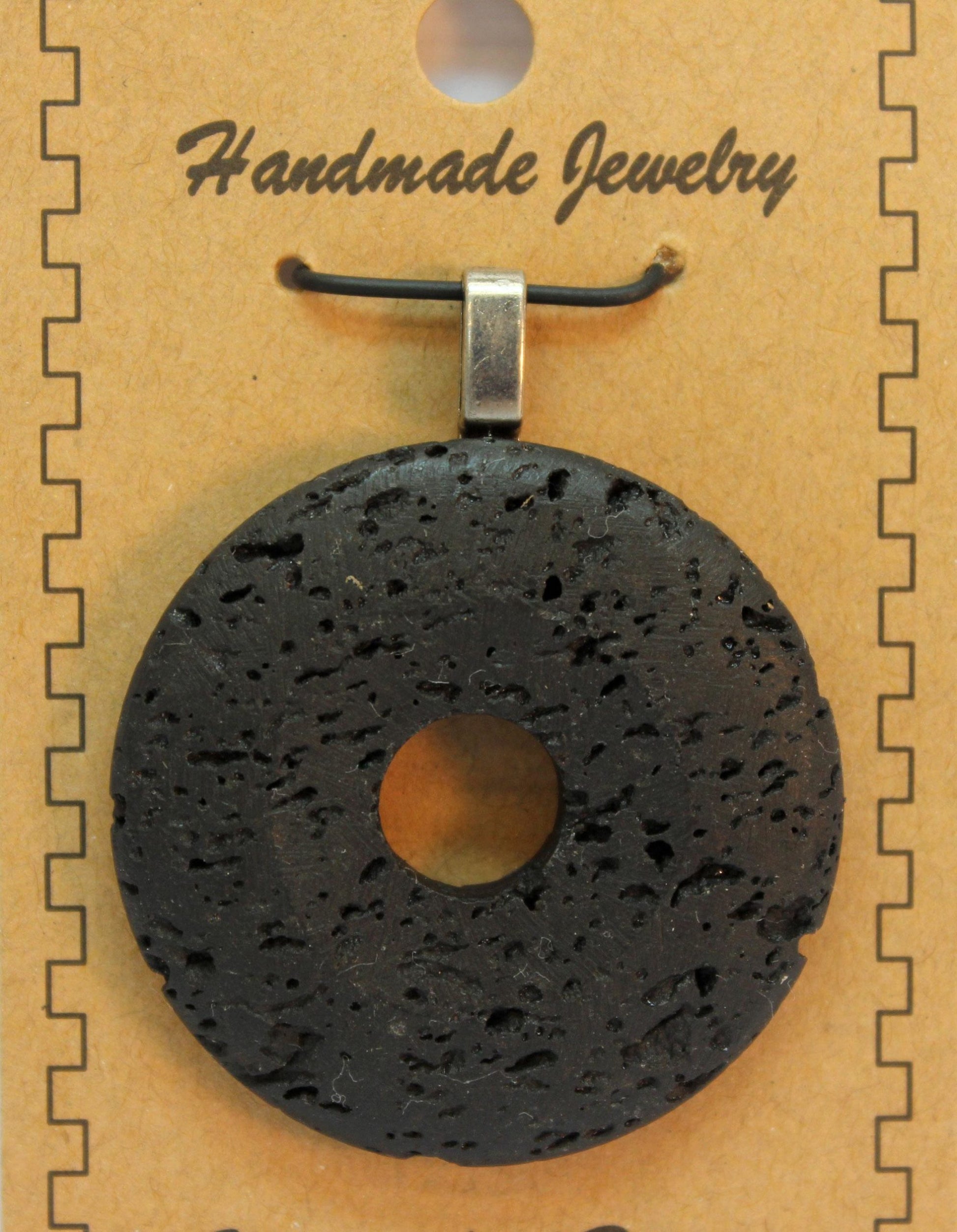 40mm Lava Donut Pendants