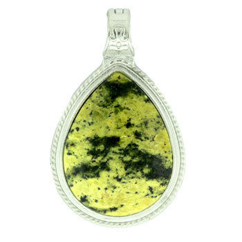 39X63mm Dyed Yellow Turtle Jasper Pear Pendants