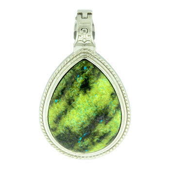 39X63mm Dyed Crysocolla Jasper Pear Pendants