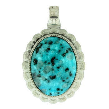 43X66mm Aqua Quartz Oval Pendants