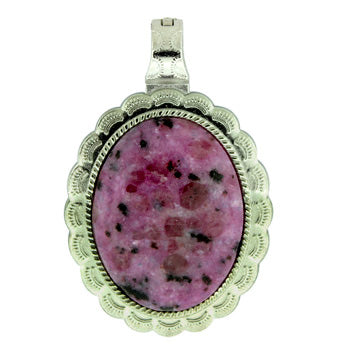 43X66mm Purple Quartz Glass Dyed Oval Pendants