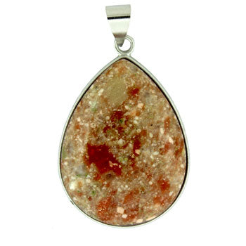 32X47mm Autumn Jasper Pear Pendants