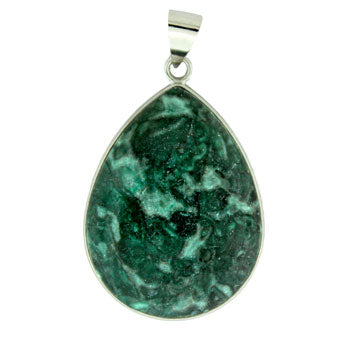 32X47mm Malachite Jasper Dyed Pear Pendants