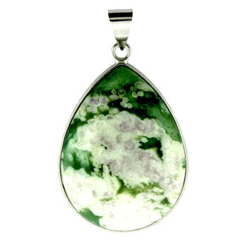 32X47mm Peace Jasper Pear Pendants
