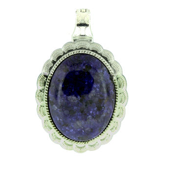 43X66mm Dyed Lapis Jasper Oval Pendants