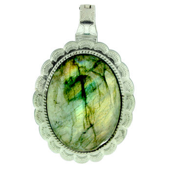43X66mm Labradorite Oval Pendants