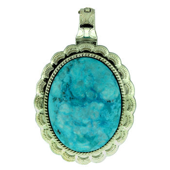 43X66mm Dyed Turquiose Jasper Oval Pendants