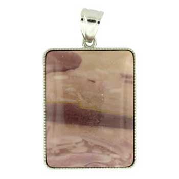 32X47mm Lavender Jasper Rectangle Pendants