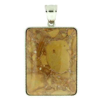 32X47mm Mudstone Rectangle Pendants