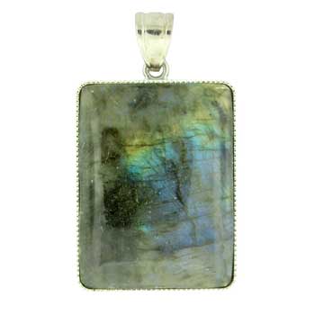 32X47mm Labradorite Rectangle Pendants
