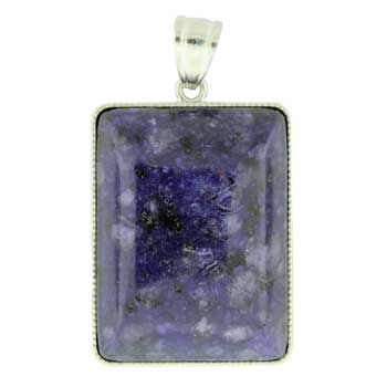 32X47mm Lapis Jasper Dyed Rectangle Pendants