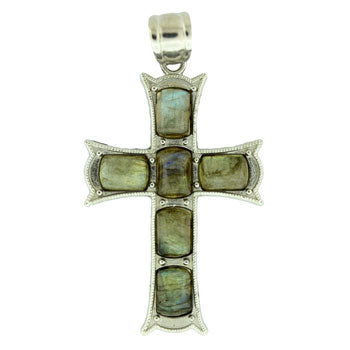 33X53mm Labradorite Cross Pendants
