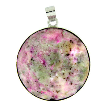 33X50mm Purple Jasper Dyed Coin Pendants