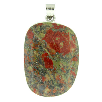 29X43mm Unakite Drop Pendants