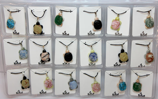 22X32mm Assorted Combination Turtle Pendants