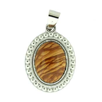 20X28mm Scenic Jasper Oval Pendants