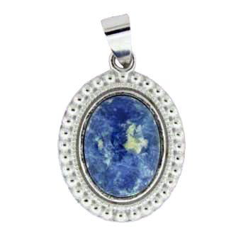 20X28mm Sodalite Oval Pendants