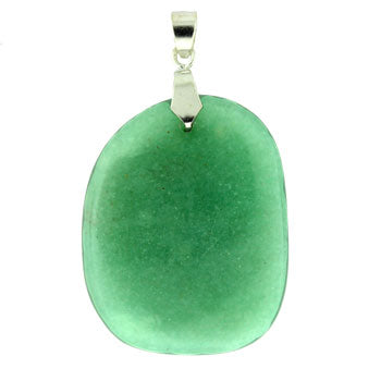 34-48mm Green Aventurine Freeform Pendants