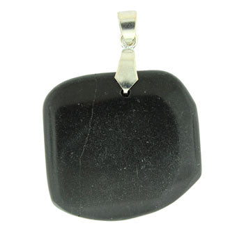 34-48mm Black Jasper Freeform Pendants