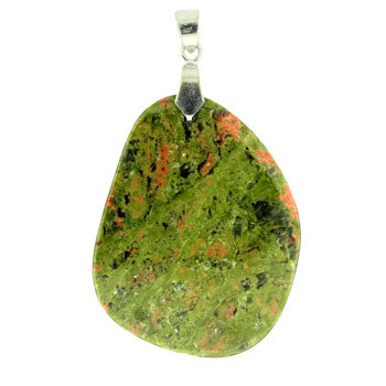 34-48mm Unakite Freeform Pendants