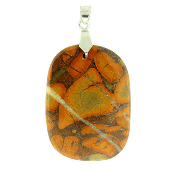 34-48mm Bamboo Jasper Freeform Pendants