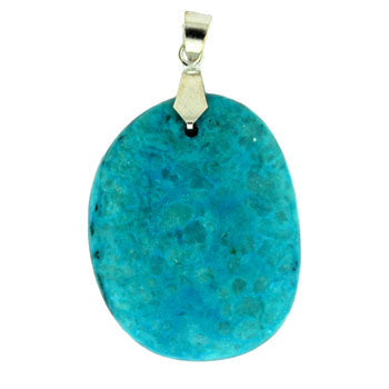 34-48mm Dyed Turquiose Jasper Freeform Pendants