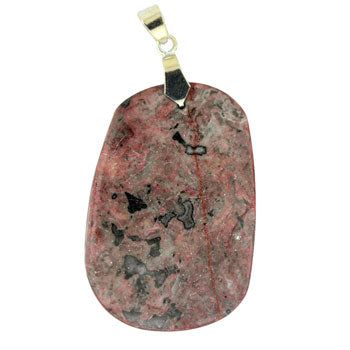 34-48mm Dyed Red Laguna Lace Freeform Pendants