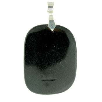 34-48mm Black Stone Freeform Pendants