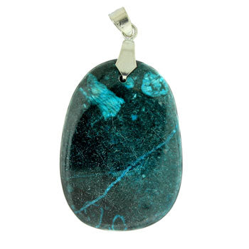 34-48mm Blue Bull Eye Stone Freeform Pendants
