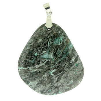 34-48mm Dyed Green Laguna Lace Freeform Pendants