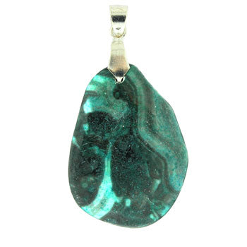 34-48mm Malachite Jasper Dyed Freeform Pendants