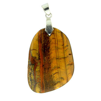 34-48mm Tiger Eye Freeform Pendants