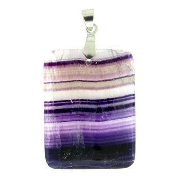 32-50mm Fluorite Rectangle Pendants