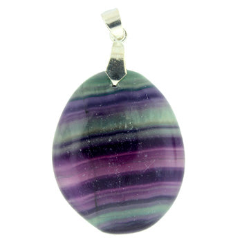 32-50mm Fluorite Freeform Pendants