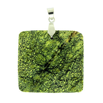 32-50mm Russian Serpentine Freeform Pendants