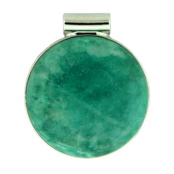 35X40mm Brazil Rainforest Jasper Round Pendants