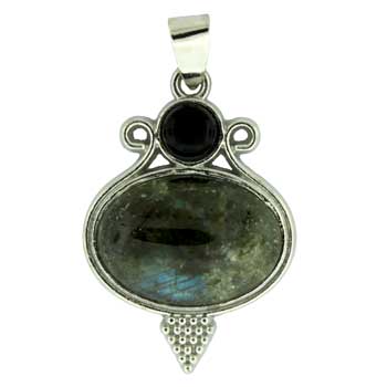 24X35mm Labradorite Oval Pendants