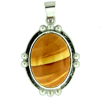 25X34mm Scenic Jasper Oval Pendants