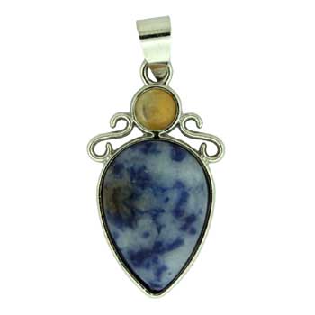18X32mm Sodalite Brazil Pear Pendants